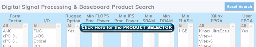 Processors and Baseboards Product Select Tool